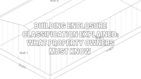 Building Enclosure Classification Explained: What Property Owners Must Know in 2025